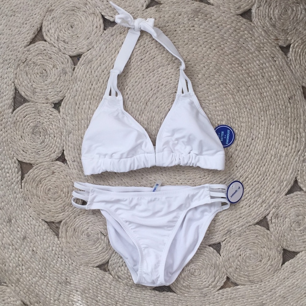 Swimsuits For All white bikini